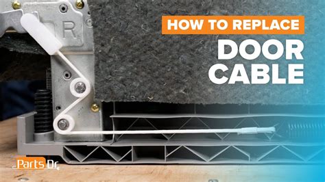 How To Replace Door Cable Part Dd81 02301a On Your Samsung Dishwasher Youtube