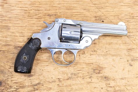 Iver Johnson Top Break 32 Sw 6 Shot Stainless Used Trade In Revolver Sportsman S Outdoor