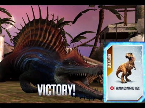 Bagehesaurus Battle Unlock T Rex Ii Jurassic World The Game Ii