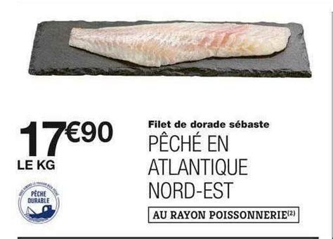 Promo Filet De Dorade S Baste Chez Monoprix