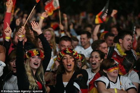 Geoff Hurst Leads The Charge As England Fans Back Germany In World Cup