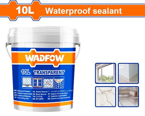 Sellador Lt Transparente Resistente A Agua Wadfow Wgq T