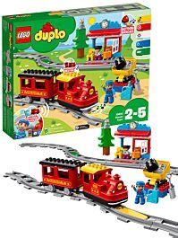 LEGO DUPLO Town 10874 Damptog Komplett Togsett Med Lys Og Lyd