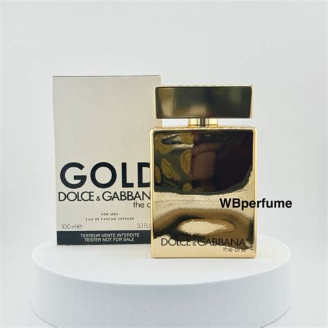 น้ำหอม Dolceandgabbana The One Gold Edp Intense Men 100ml กล่องเทสเตอร์ Shopee Thailand