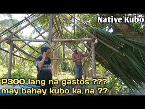 Paano Gumawa Ng Simpleng Bahay Kubo Or Native Kubo Tumulong Si Hannah