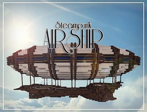 Steampunk - Airship Minecraft Map