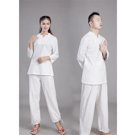 High Quality Tai Chi Uniforms Kung Fu Clothing Unisex Yoga Fitness Zen