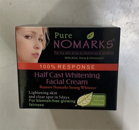 Pure Nomarks Half Cast Whitening Facial Cream Main Market Online