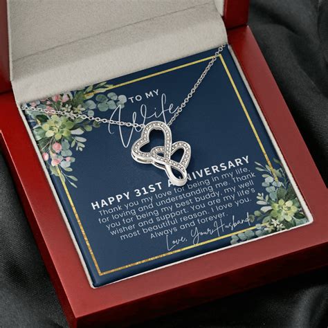 31st Anniversary Gift For Wife 31st Anniversary Gifts 31 Etsy