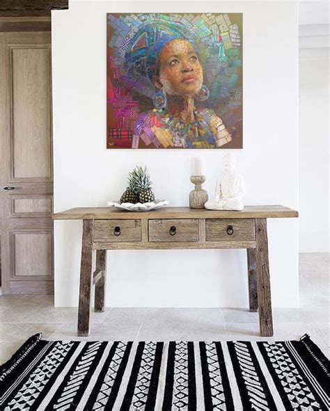 The African Bricks A Zulu Girl Limited Edition Fine Art Prints Tsevis