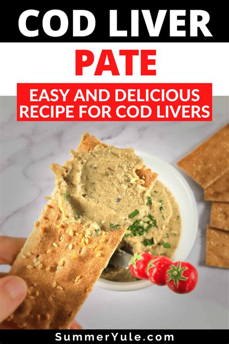 Cod Liver Pate Recipe With Smoked Oyster • Summer Yule Nutrition And Recipes