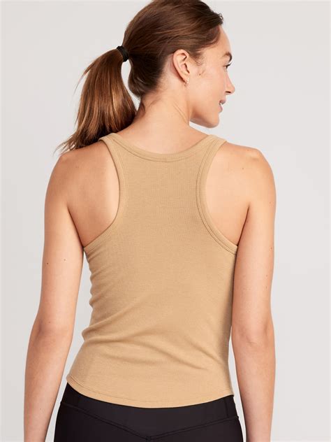 Ultralite Rib Knit Racerback Tank Top Old Navy