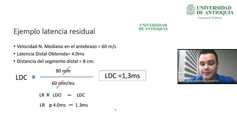 Latencia residual e índice de latencia terminal Dr Juan David