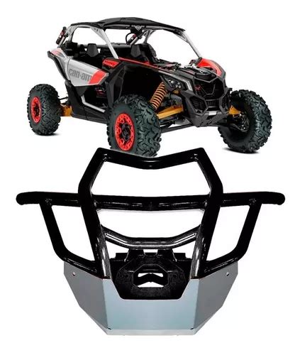 Defensa Frontal Metalica Maverick Can Am X Con Base Winch Meses Sin