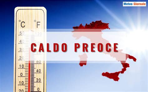 Caldo folle già a Maggio Il rischio di ondate di calore anomalo