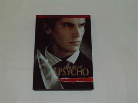 American Psycho Dvd 2000 Uncut Version Killer Collectors Edition 31398176374 Ebay