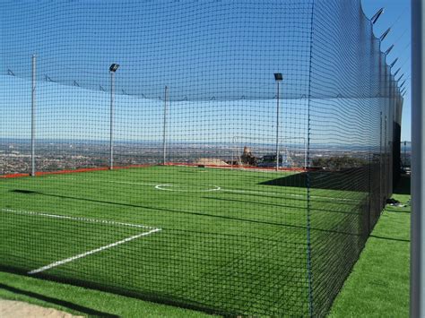 Soccer Cage Netting Custom Made Any Size Shape Or Angle Locally In The