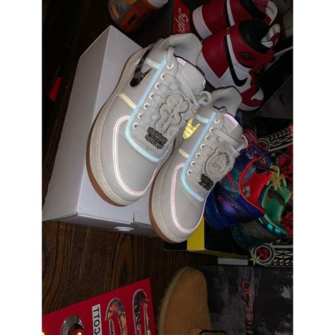 Nike Air Force 1 Low Travis Scott AF100 AF1 Blanco ComplexCon 3M