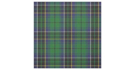 Scottish Clan Macalpine Macalpin Tartan Plaid Fabric Zazzle