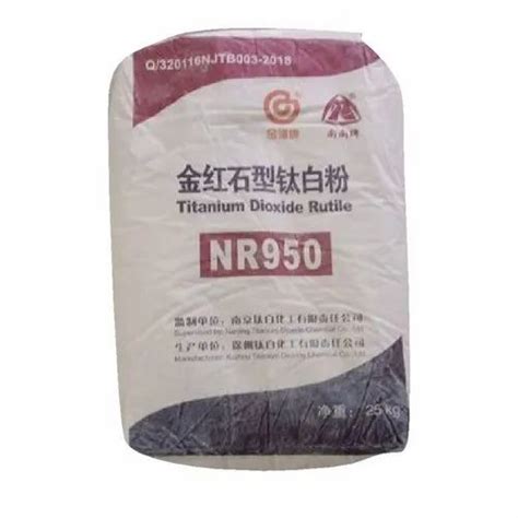 NR950 Titanium Dioxide Rutile Bag 25 Kg At Best Price In New Delhi