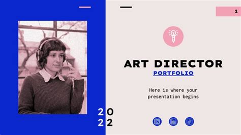 Art Director Portfolio | Google Slides & PowerPoint template