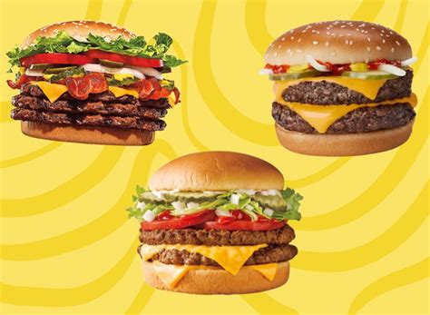 The 25 Unhealthiest Fast Food Cheeseburgers