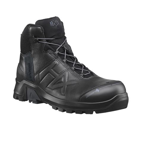 CONNEXIS Safety GTX LTR Mid Black Robuster S3 Stiefel Mit Innovativer