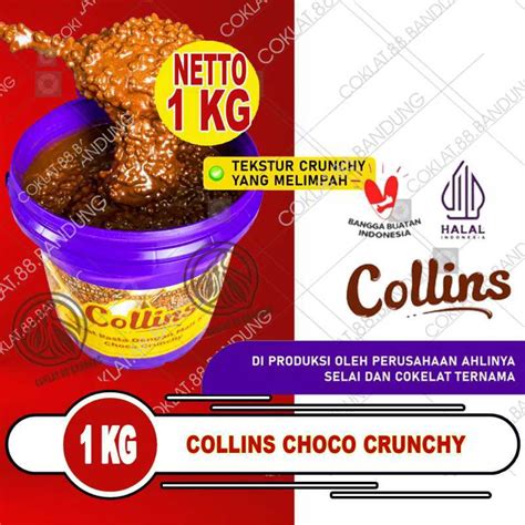 Promo COLLINS CHOCO CRUNCHY 1KG SELAI COKLAT COLLINS 1 KG SELAI