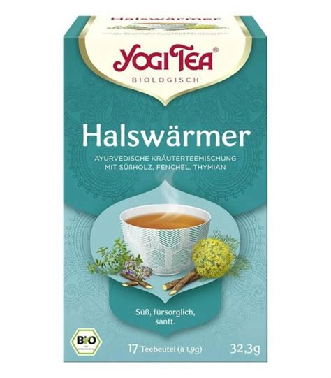 Yogi Tea bio čaj za grlo Vegansko si