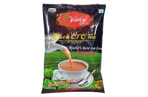 Vebley Non Flavoured Ctc Black Tea Granules Packaging Size Gm At