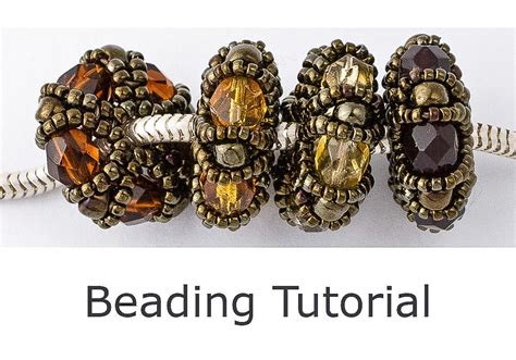 Beaded Bead Tutorial Charm Beads