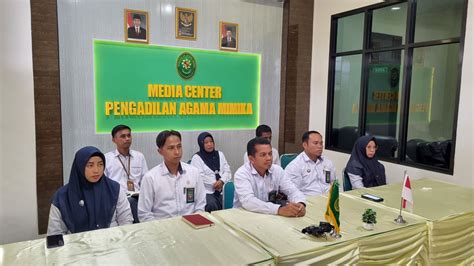 PENGADILAN AGAMA MIMIKA MENGIKUTI WEBINAR PENGUATAN UNIT PENGENDALIAN