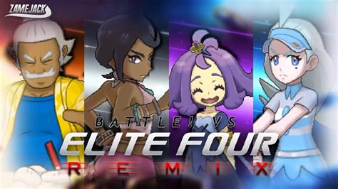 Pokémon Sun And Moon Battle Elite Four Remix Youtube