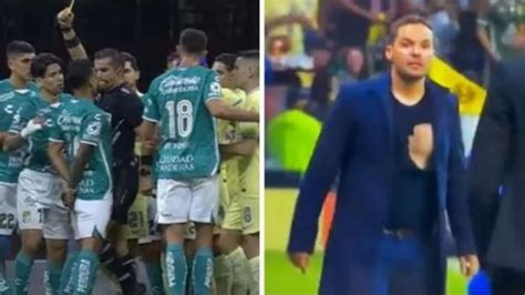 América vs León Castigan a directores técnicos y suspenden a arbitro