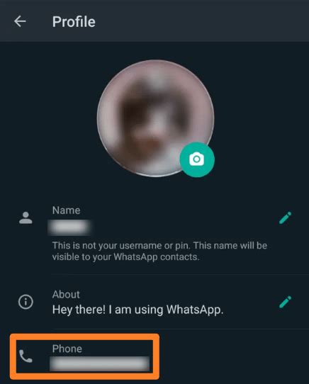 ¿cómo Encontrar Tu Número Y Nombre De Usuario De Whatsapp En Ios Y And