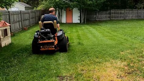 Mowing Tiny Overgrown Yard Youtube