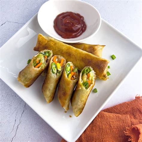 Vegetable Lumpia Recipe - Curious Flavors