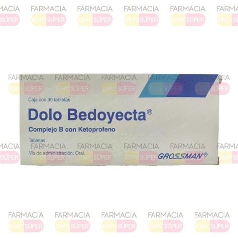 Dolo Bedoyecta Tb Farmacia Emy