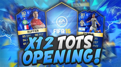 X Tots Im Pack K Lightning Rounds Fifa Team Of The Season