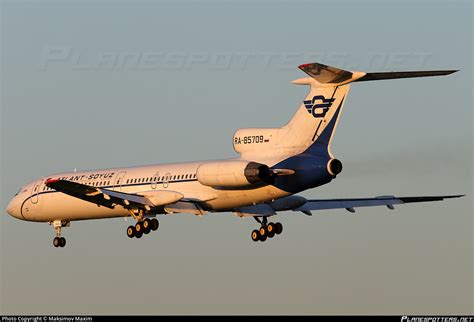 Ra Atlant Soyuz Airlines Tupolev Tu M Photo By Maksimov Maxim