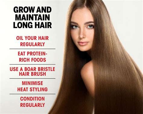 How To Grow And Maintain Long Hair Long Hair Styles Grow Long Hair