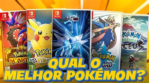 Os Melhores Jogos Pokemon Nintendo Switch