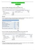 Summary ACCT 211 Connect Homework Chapter 12 Exercises Liberty