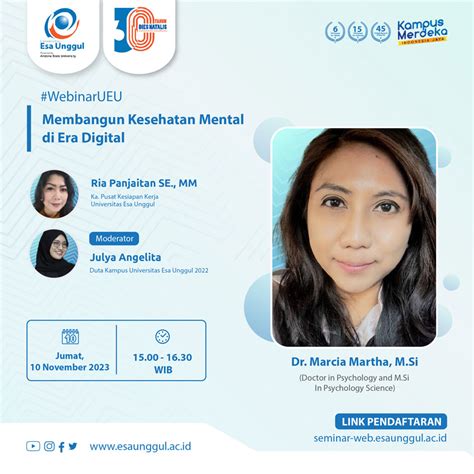 Membangun Kesehatan Mental Di Era Digital Universitas Esa Unggul