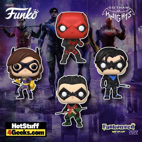 Funkoween 2022 Pop Games Gotham Knights Funko Pops