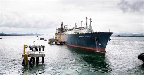 Navio Recebe Primeira Transfer Ncia De G S Natural Em Terminal Na Ba A