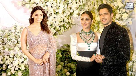 Alia Bhatt At Reception Of Ex-Boyfriend Sidharth Malhotra