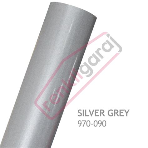 ORACAL 970-090 SILVER GREY - Renkligaraj.com