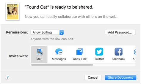 How To Collaborate On Documents Using Iwork And Icloud Macworld