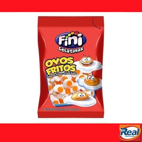 Bala De Gelatina Ovos Fritos Fini 90g Shopee Brasil